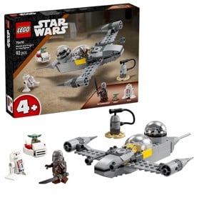 Constructor LEGO Star Wars Mando and Grogu's N-1 Starfighter 75410